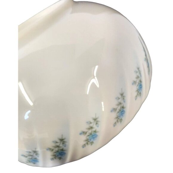 Lenox Rosedale Fine China Serving Bowl 9" Mint Condition Blue Rose - Picture 4 of 8